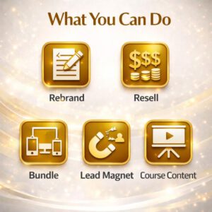 Make Money Online eBook (PLR/MRR) | 111 Pages Canva Editable