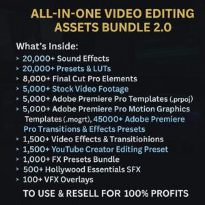 75M+ Digital Products Mega Bundle – PLR & MRR Ebooks, Templates & More (Instant Download)