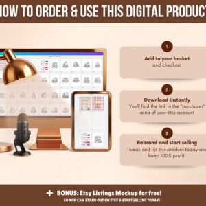 Libro para Colorear Tienditas | 150 Páginas + Canva Editable (PLR)